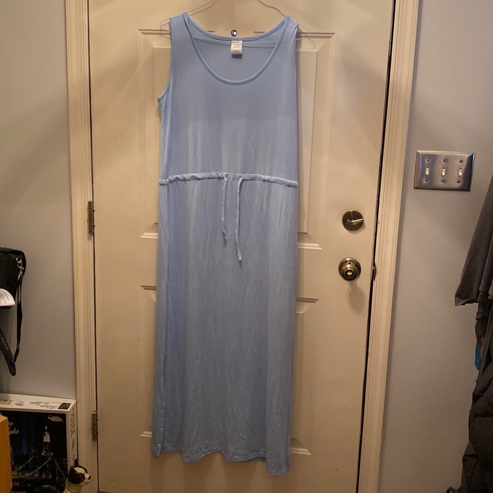 NEVER WORN Blue Maxi Dress